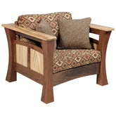 Chair Wormy Maple and Character Walnut